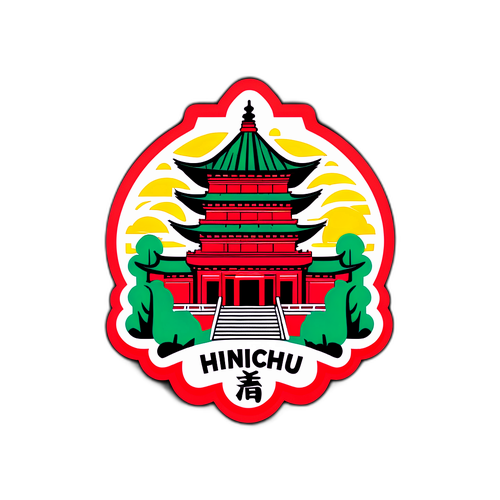 新竹城市神廟主題貼紙