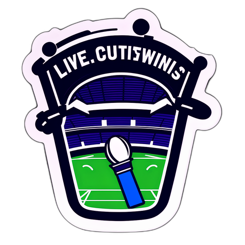 สติ๊กเกอร์ฟุตบอลถ่ายทอดสด