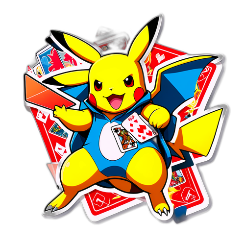 Pokémon Kort Klistermærke