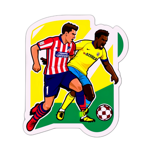 Fotbalový zápas Atlético Madrid a Villarreal