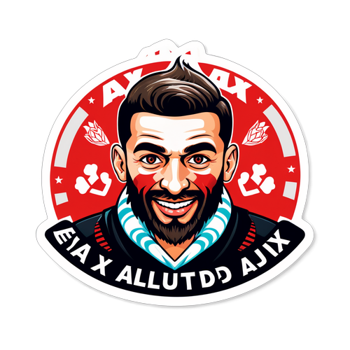 Ajax-supporter Sticker