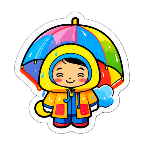 宜蘭天氣貼紙設計