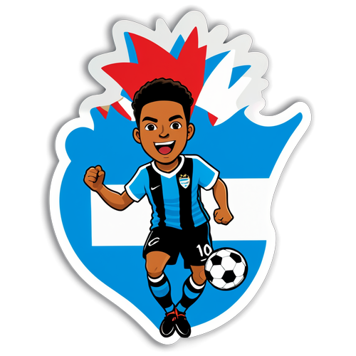 Adesivo Grêmio vs. São Paulo