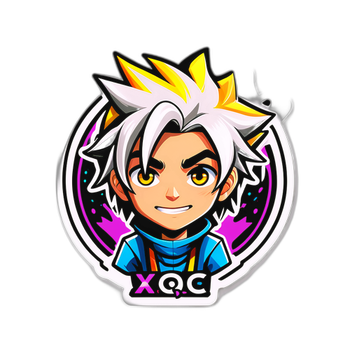 XQC'nin İkonik Karakteri Stickerı