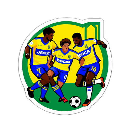 Sticker Dinamis Defensa y Justicia vs Boca Juniors