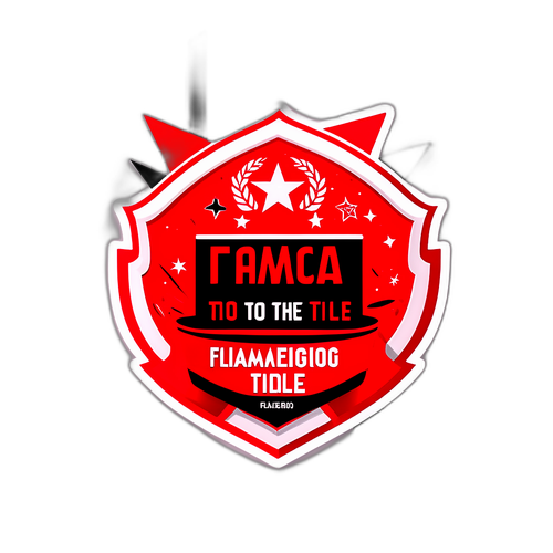 Ranking do Flamengo com Fundo Escarlate