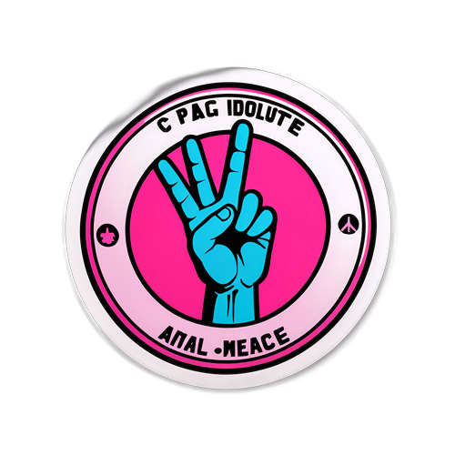 สติ๊กเกอร์สัญลักษณ์แห่งสันติภาพ