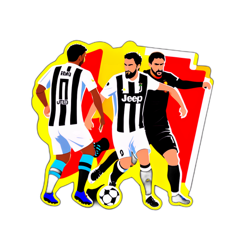 Дизайн для матчу Ювентус – Рома