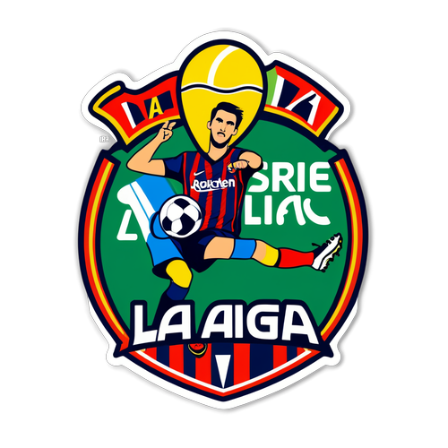 Zajímavá typografie se sportovním duchem: "Serie A vs. La Liga"