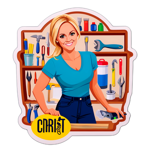 Home Renovation Charm Sticker