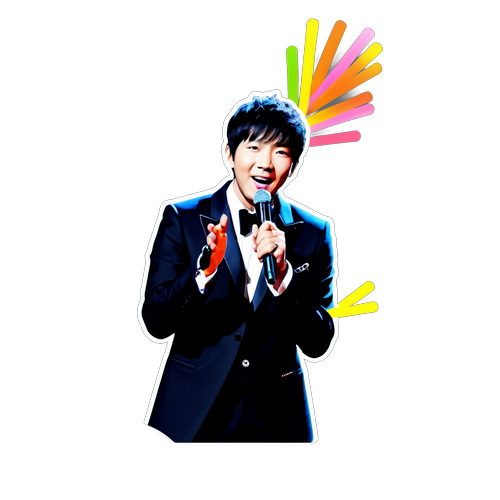 林俊傑華麗的舞台表演