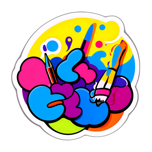 Farbenfrohe Künstler-Mischung mit Emma Aicher