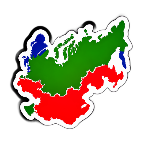 Карта Нової Росії в антикварному стилі