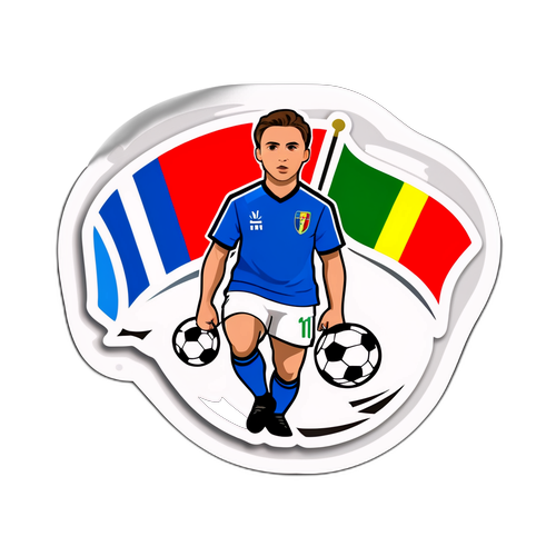 Moldova-Olaszország Mérkőzés Emlékeztető Matrica