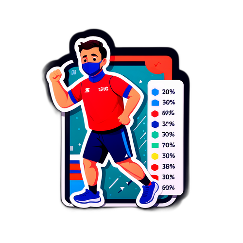 Sportos megjelenés statisztikai adatokkal