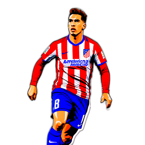 สติ๊กเกอร์สำหรับการแข่งขัน Atlético Madrid กับ Real Oviedo