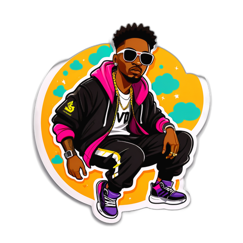 Hip-Hop Életstílus Matrica