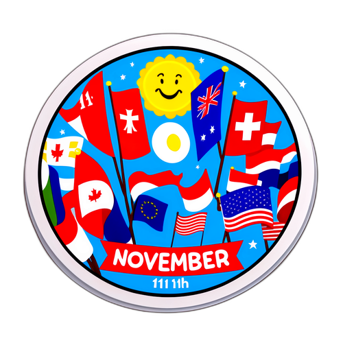 Polacy obchodzący 11 listopada z radosnymi uśmiechami