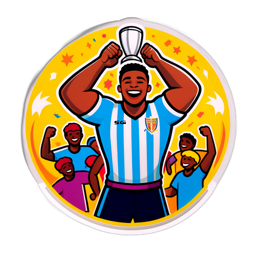 Senesi'nin Futboldaki Zaferleri Sticker Tasarımı