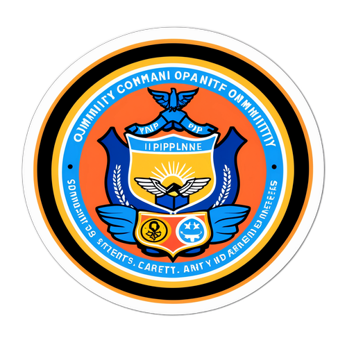 Sticker ng Seguridad ng Komunidad