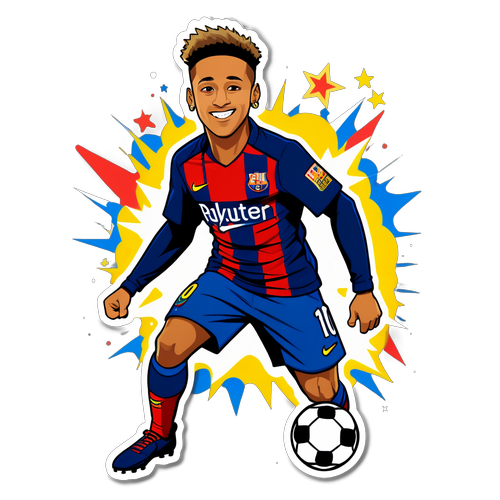 Neymar Szuperhős Stílusban