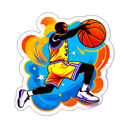 Adesivo de Cultura do Basquete