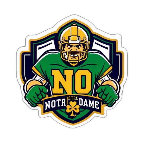 Notre Dame Fighting Irish Sticker