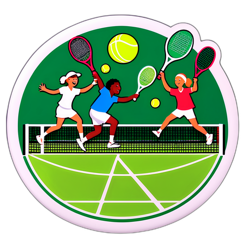 Wimbledon 2025 Klistermärke
