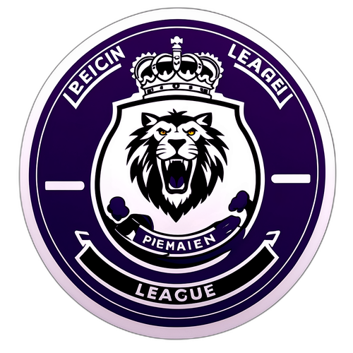 Premier League Team Badge Inspirerad Klistermärke