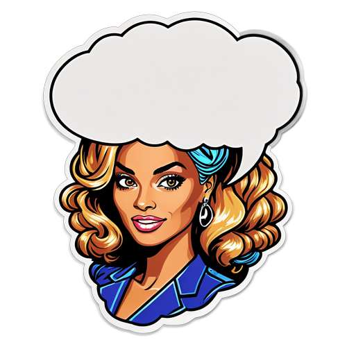 Reflecterende Sticker van Adriana Karembeu