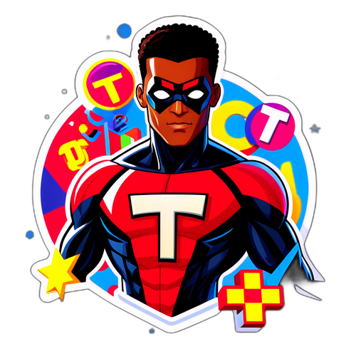 Mr. Terrific Superhuman Sticker