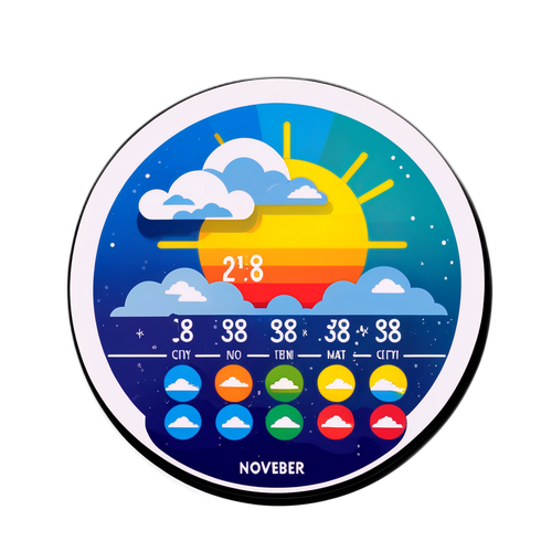 Počasí v listopadu