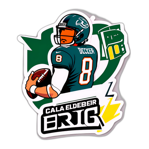 Touchdown Celebration Sticker