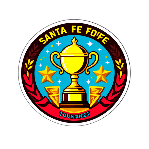 Diseño de sticker para la Copa Santa Fe