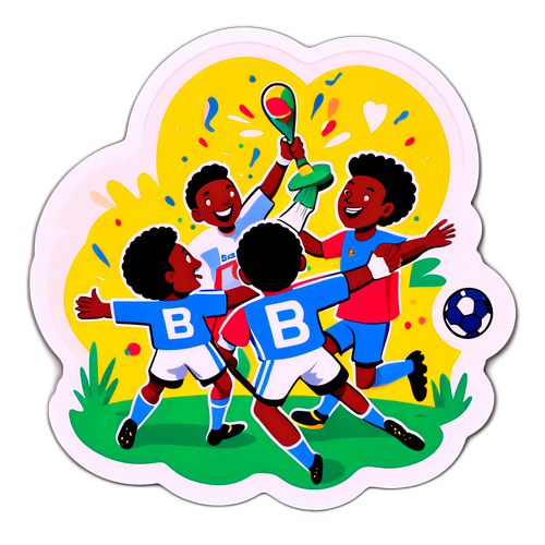 Uma Cena Divertida do Jogo entre Betim e Piauí