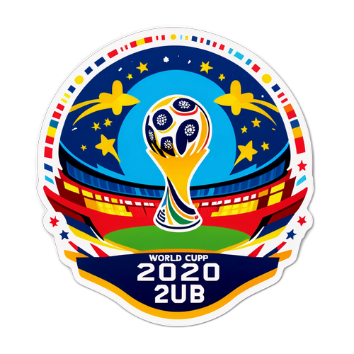 Stiker Giải Vô Địch Thế Giới 2026