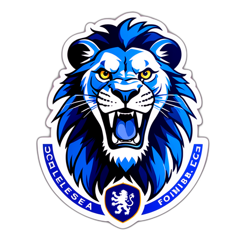 Наклейка Chelsea FC з левом