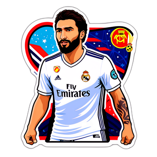 Arda Güler Real Madrid Transfer Kutlama Sticker'ı