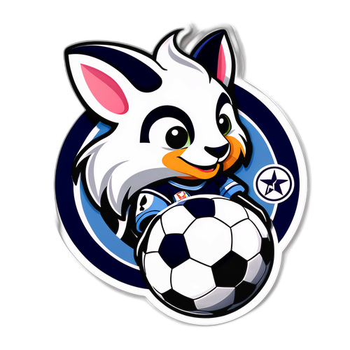 Stiker vui nhộn của linh vật Tottenham Hotspur