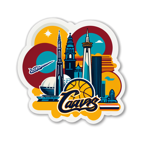 Cavs Retro Inspiration Sticker