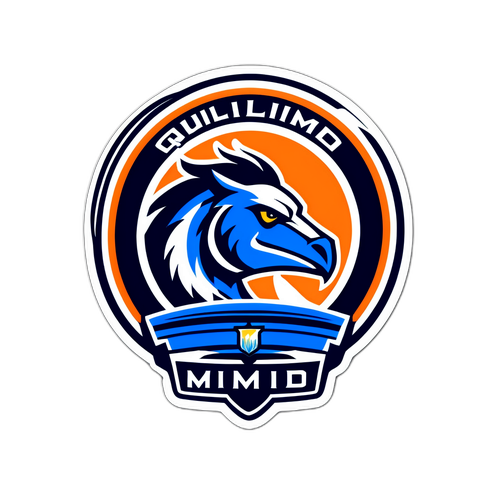 Sticker de Quilmes y Midland