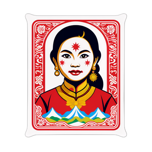 缅甸社会问题的设计贴纸