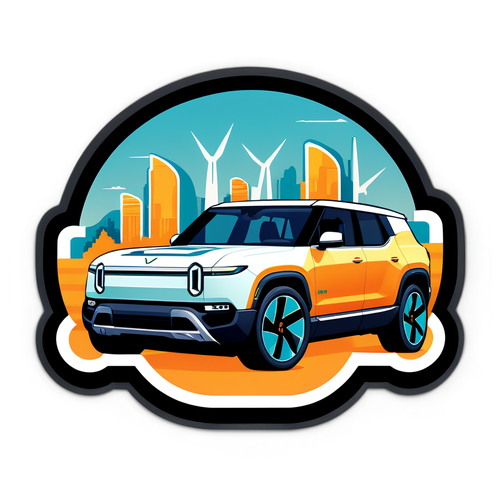 Die Revolution der Urbanen Ästhetik: Entdecke die Stilvollen Rivian-Sticker mit Elektrofahrzeugen!