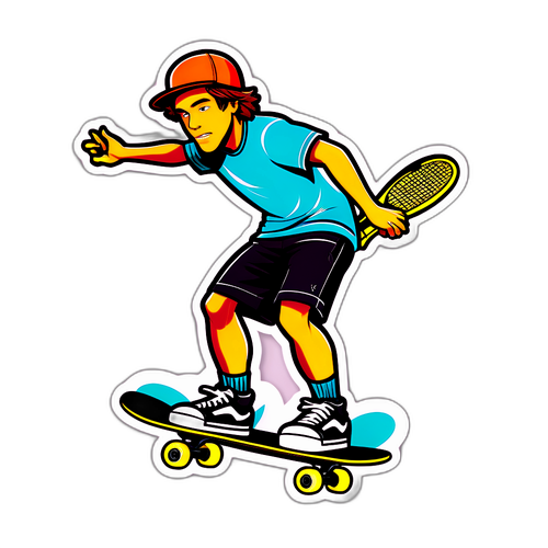 Skater Tennista Creativo