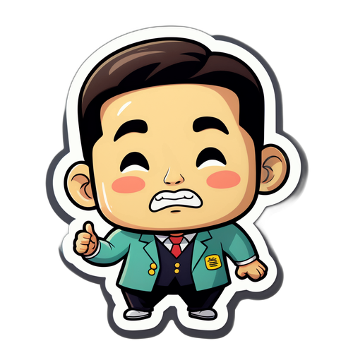 김병기 캐릭터 스티커