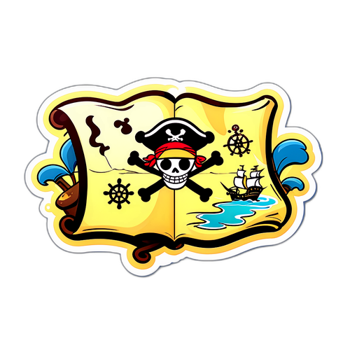 Sticker Avventura Pirata