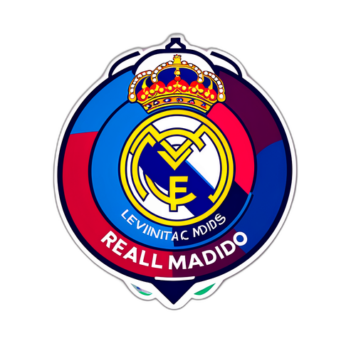 Levante és Real Madrid mérkőzés matricája