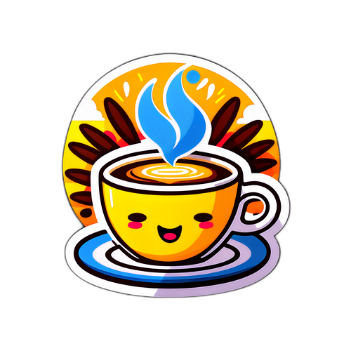 朝の活力を表現するデザイン