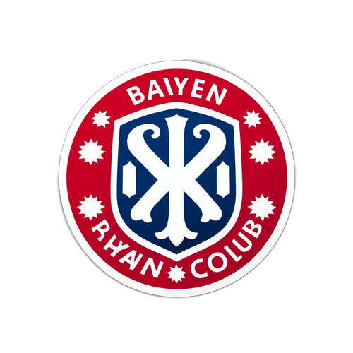 Stickers s logem Bayernu a prvky bavorského kulturně dědictví