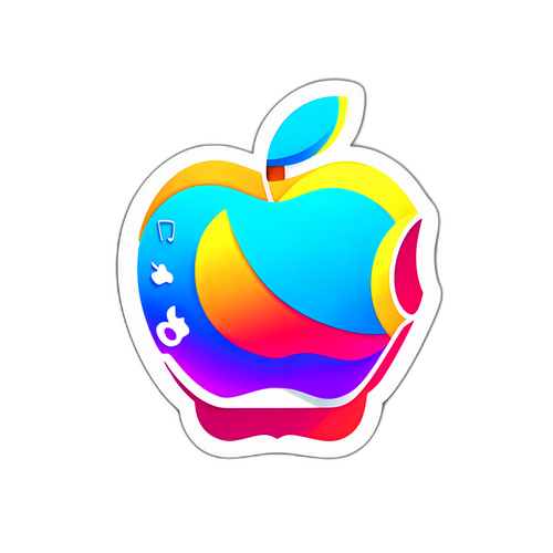創建 iOS 26.2 的科技貼紙，展示新的 Apple 產品